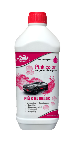 UNIWAX Uniwax color foam wash with wax - 1kg, pink